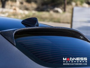 Alfa Romeo Giulia Roof Spoiler - Carbon Fiber - Feroce Carbon - Full Size - Forged Carbon